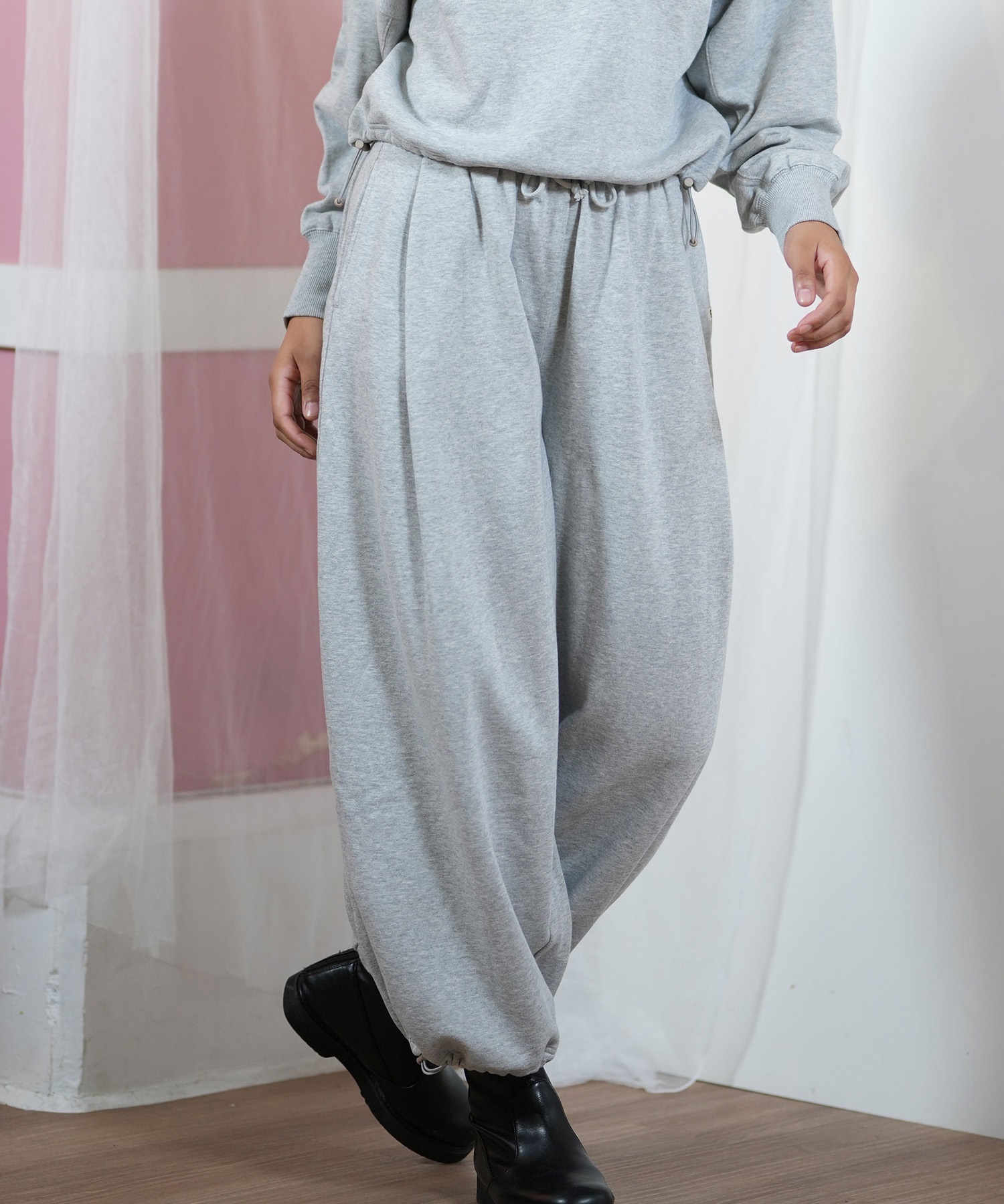 BILLABONG ビラボン ロングパンツ レディース スウェットパンツ 裏毛 WIDE EASY SWEAT PANTS BF013-701(BSD-M)