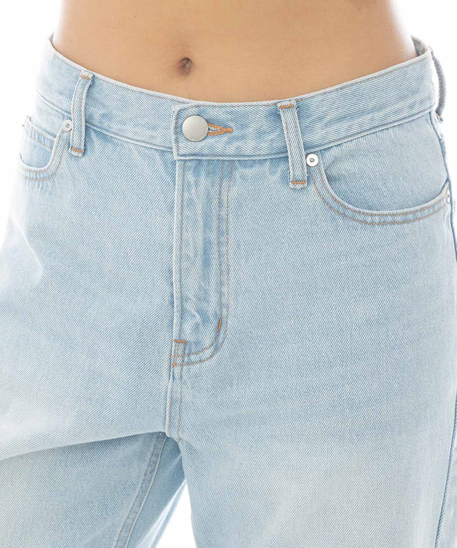 BILLABONG ビラボン ロングパンツ レディース デニム ワイド バギーパンツ WIDE BUGGY DENIM BF013-712(BLC-S)
