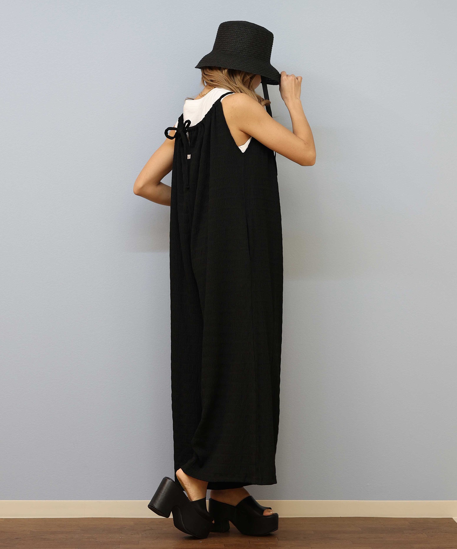BILLABONG ビラボン オールインワン レディース シンプル 無地 BF01C-703(BLK-M)