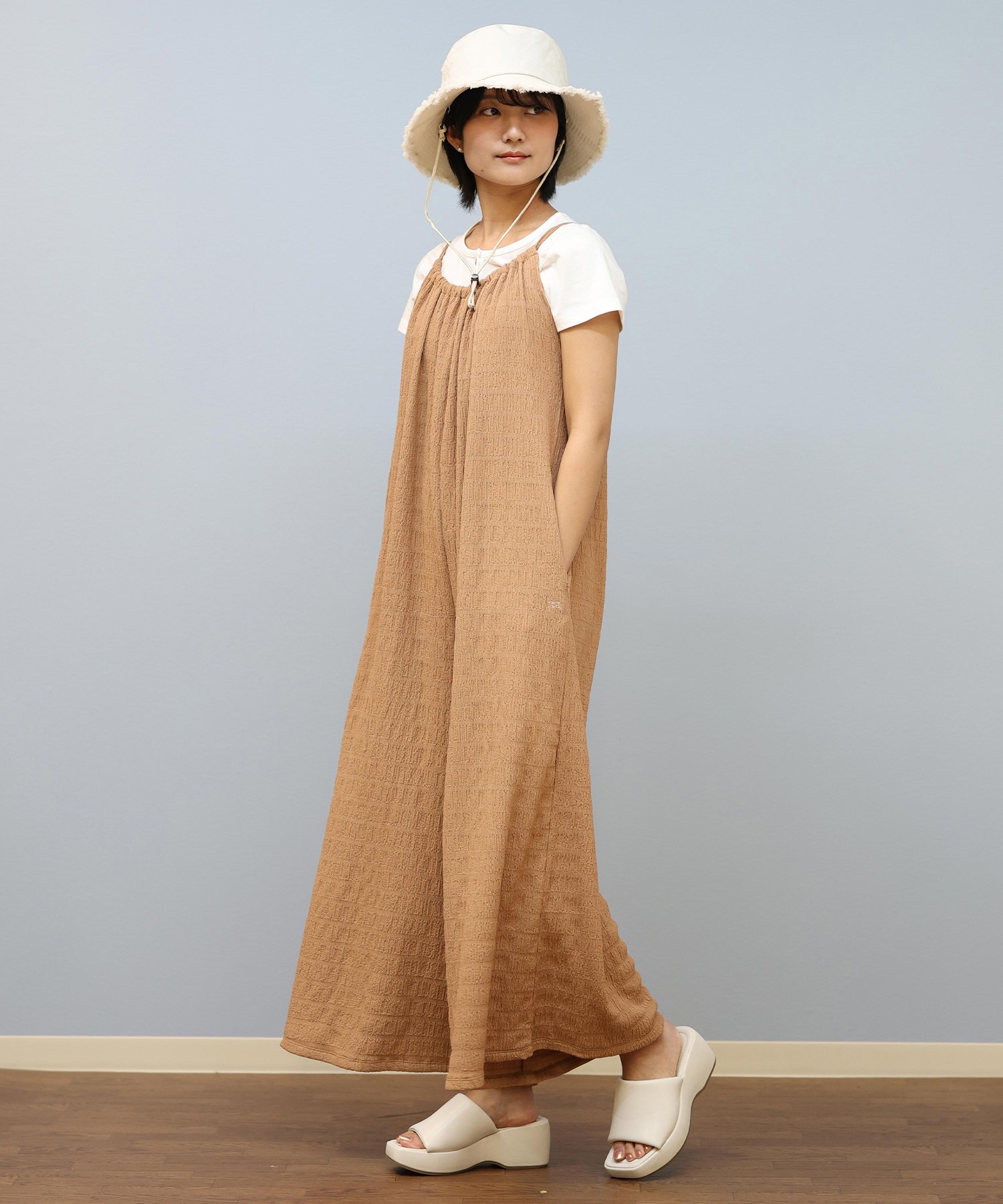 BILLABONG ビラボン オールインワン レディース シンプル 無地 BF01C-703(BLK-M)