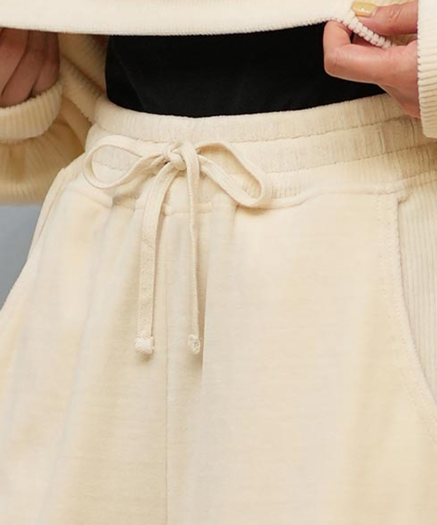 BILLABONG ビラボン ロングパンツ レディース ベロア ロゴ SWITCHBACK