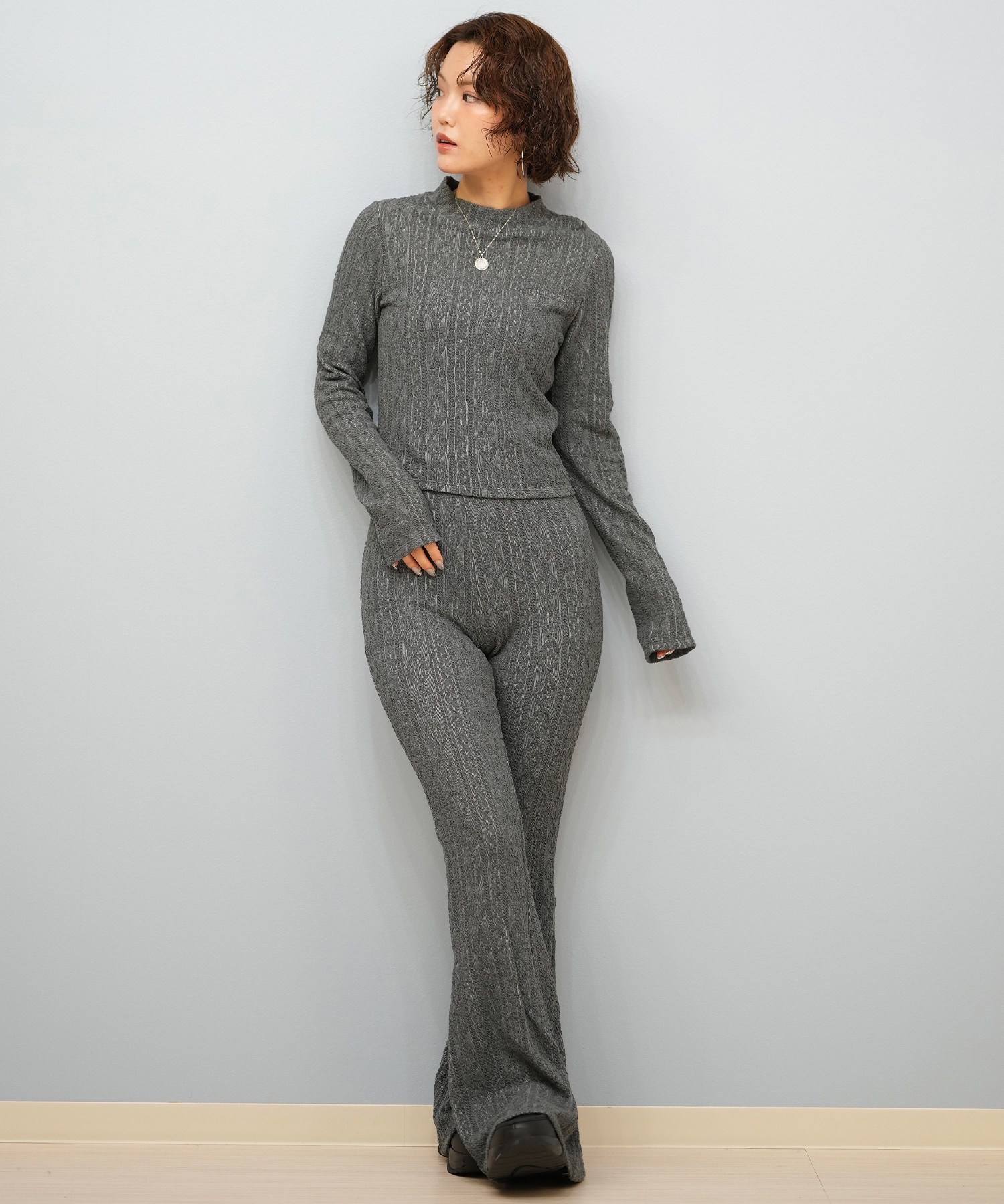 BILLABONG ビラボン ロングパンツ レディース ニットパンツ フレア