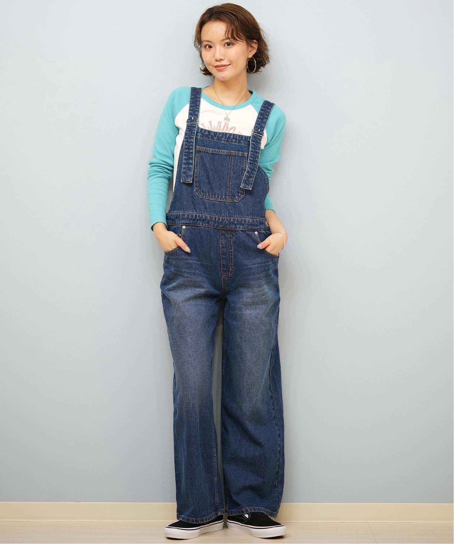 BILLABONG ビラボン オールインワン レディース デニム パンツ Gパン