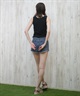 BILLABONG ビラボン ハーフパンツ ショートパンツ レディース シンプル デニム BF013-611(BLC-M)