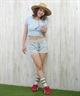BILLABONG ビラボン ハーフパンツ ショートパンツ レディース シンプル デニム BF013-611(BLC-M)