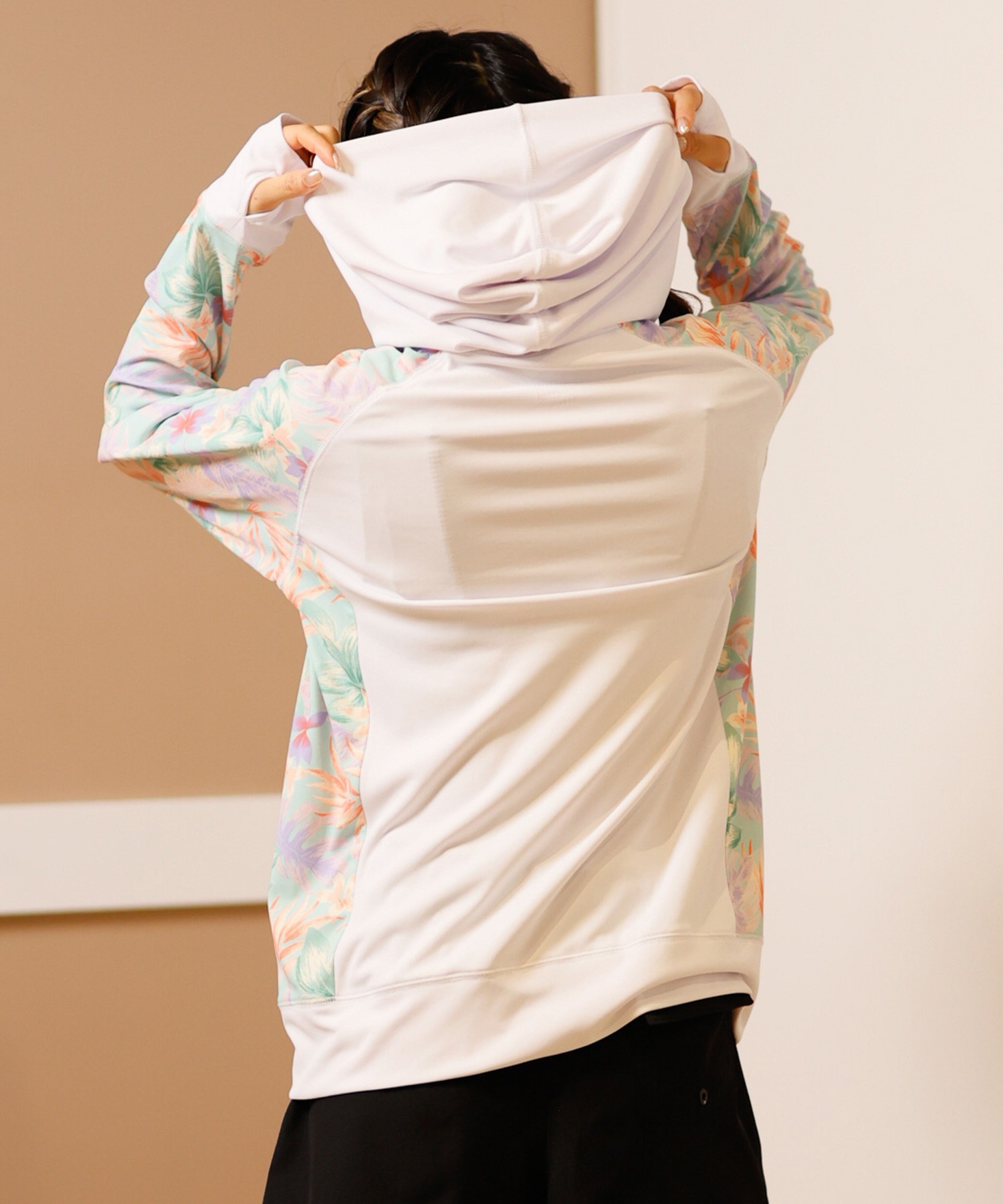 BILLABONG ビラボン 水着 レディース ラッシュガード BF013-850(WHT-M)