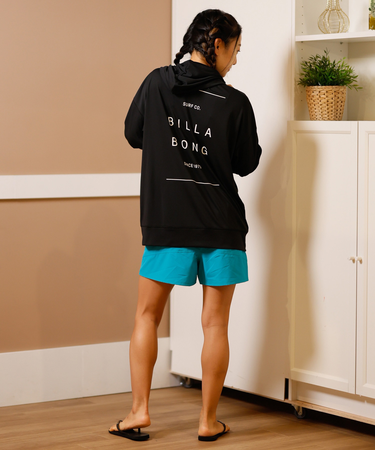 BILLABONG ビラボン 水着 レディース ラッシュガード 水着 レディース BF013-852(WHT-M)