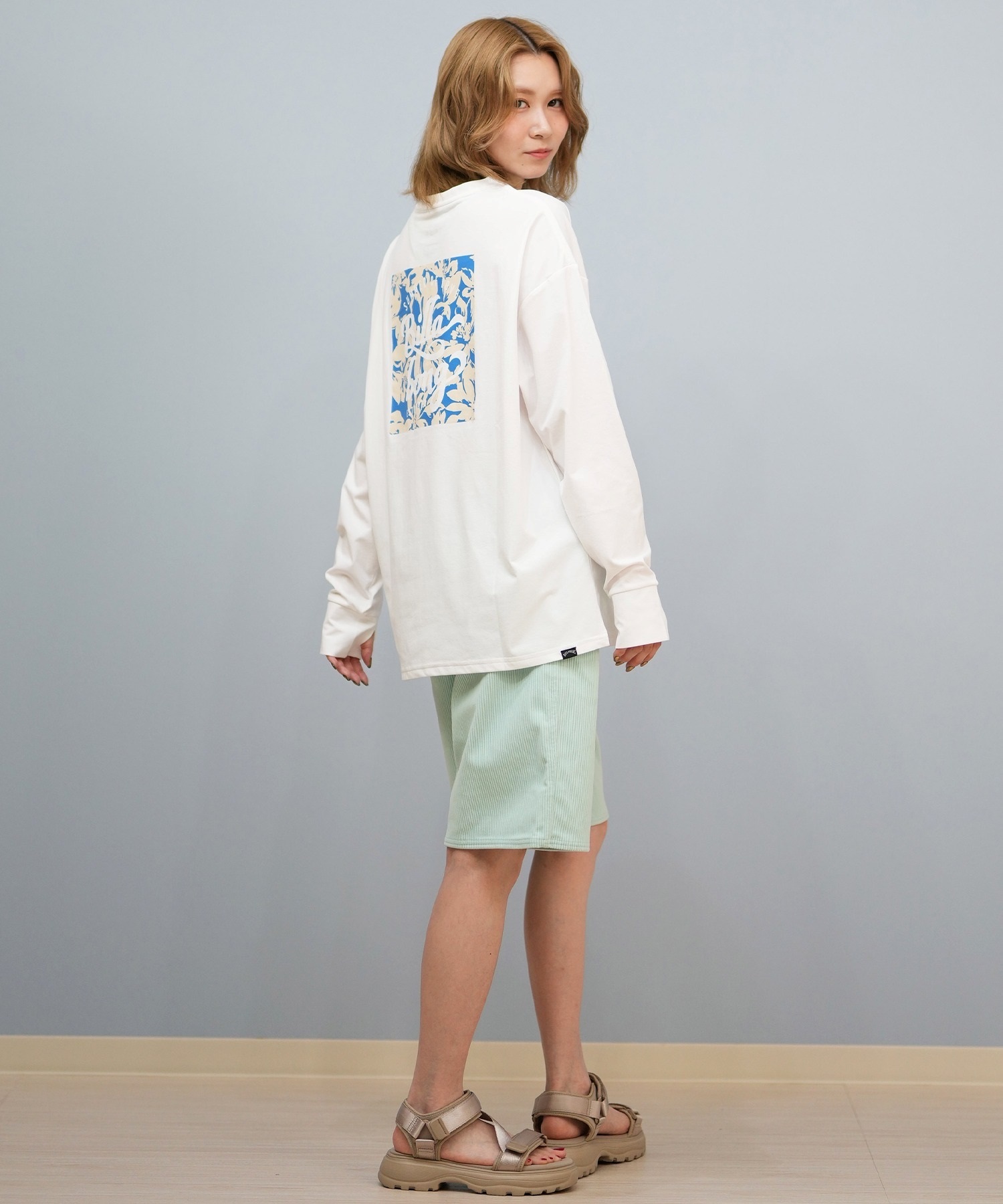 BILLABONG 長袖 ラッシュガード 水陸両用 ロンT 水着 ビラボン L BILLABONG 25 SS ビラボン ラッシュガード 長袖 ロンT 水陸両用