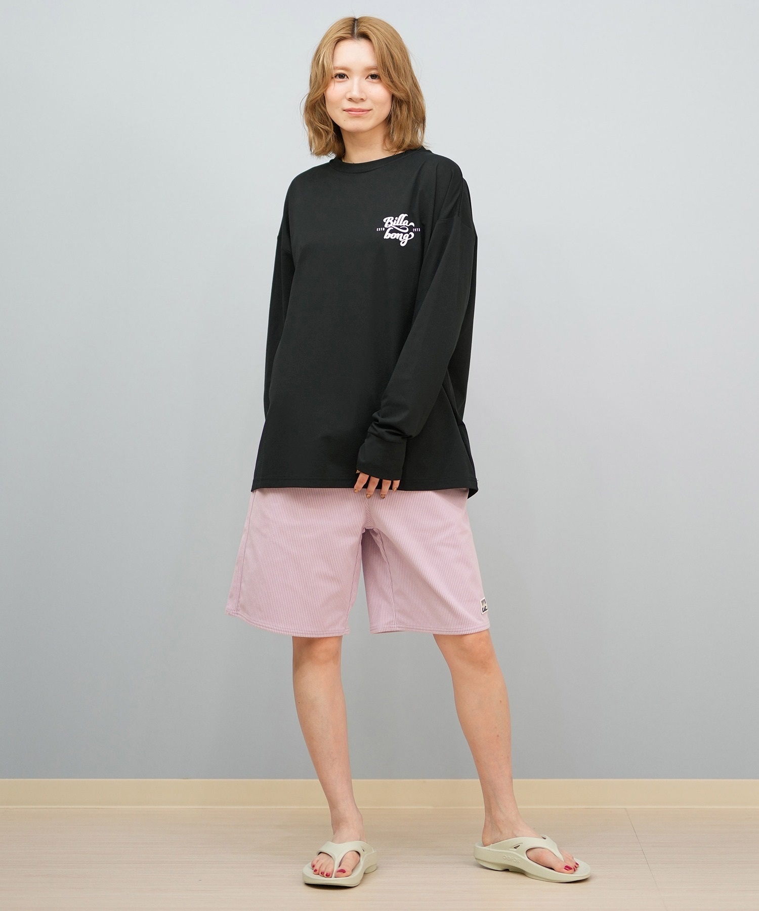 BILLABONG 長袖 ラッシュガード 水陸両用 ロンT 水着 ビラボン L BILLABONG 25 SS ビラボン ラッシュガード 長袖 ロンT 水陸両用