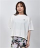 BILLABONG ビラボン 水着 ラッシュガード 半袖 Tシャツ レディース クロップド丈 バックプリント 水陸両用 UVカット BF01C-U02(RAV-M)