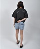BILLABONG ビラボン 水着 ラッシュガード 半袖 Tシャツ レディース クロップド丈 バックプリント 水陸両用 UVカット BF01C-U02(RAV-M)