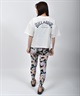 BILLABONG ビラボン 水着 ラッシュガード 半袖 Tシャツ レディース クロップド丈 バックプリント 水陸両用 UVカット BF01C-U02(RAV-M)