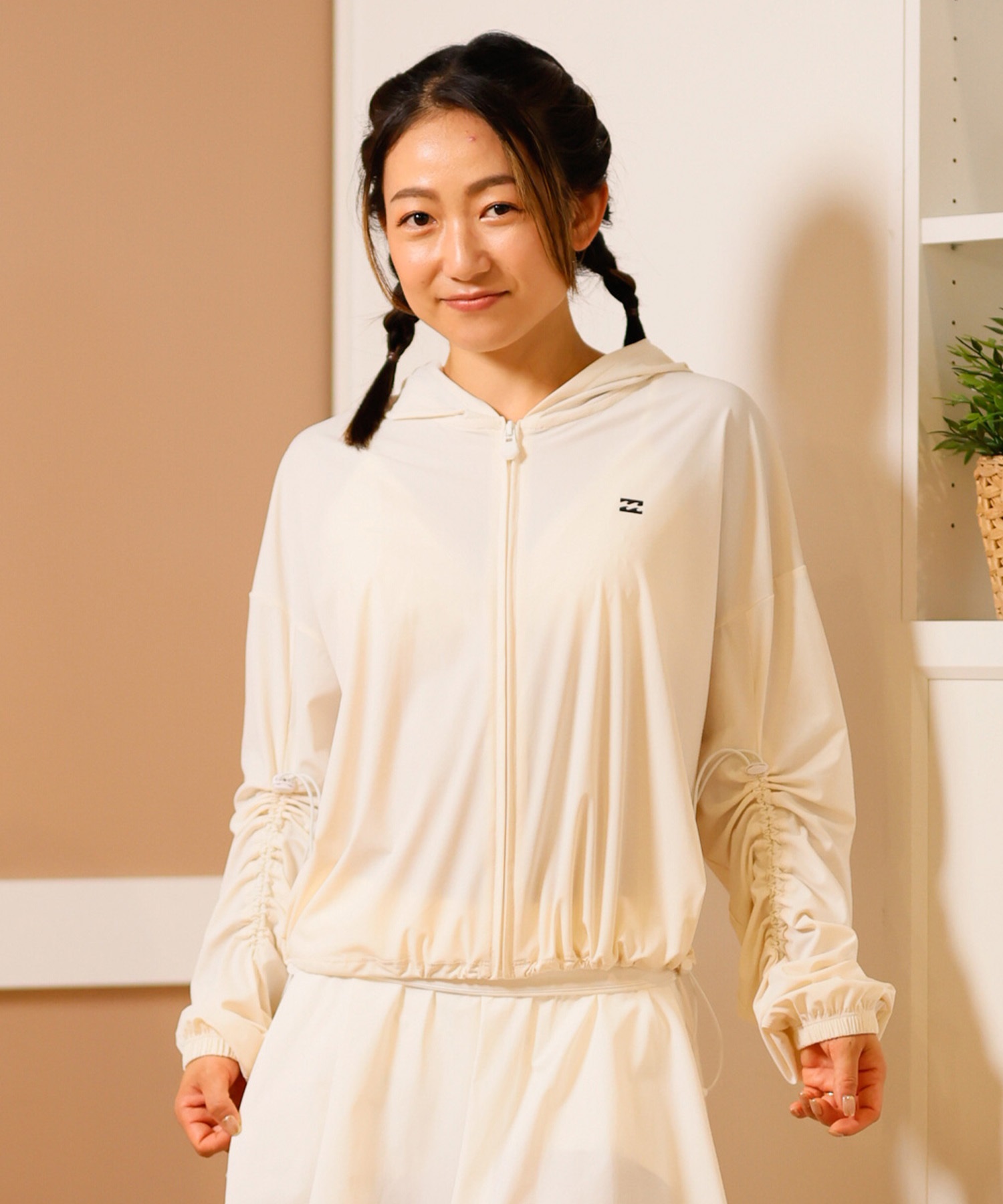 BILLABONG ビラボンラッシュガード レディース パーカー ジップ