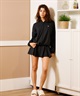 BILLABONG ビラボンラッシュガード レディース パーカー ジップアップ ショート丈 バックプリント アクティブウェア UVカット セットアップ対応 BF013-890(SCS-M)