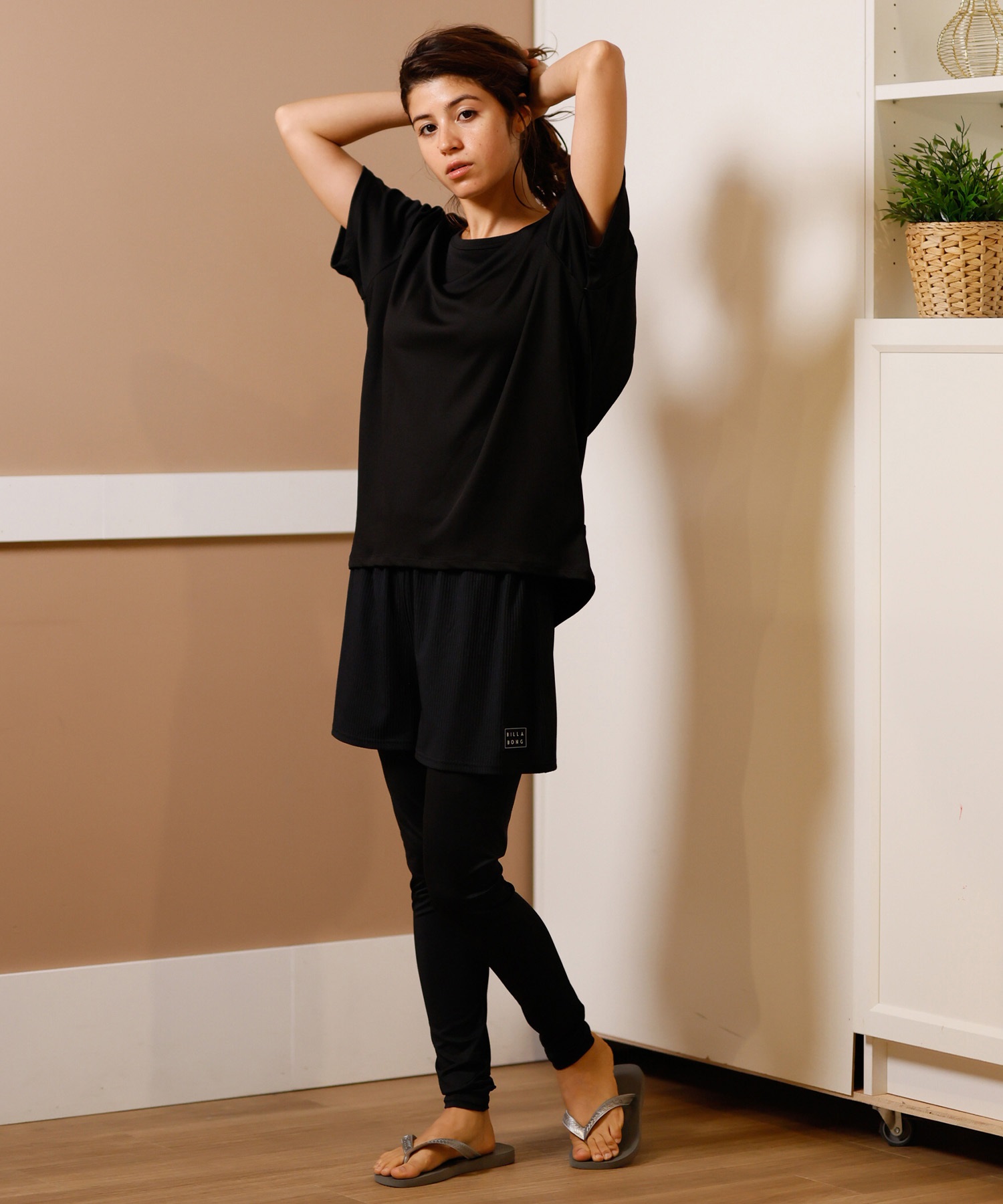 BILLABONG ビラボン 水着 レディース フィットネス BF013-402(BLK-M)