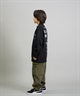 BILLABONG ビラボン トレーナー スウェット キッズ ジュニア 子供 クルーネック ロゴ バックプリント 裏毛 親子コーデ BF016-001(GRN-140cm)