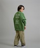 BILLABONG ビラボン トレーナー スウェット キッズ ジュニア 子供 クルーネック ロゴ バックプリント 裏毛 親子コーデ BF016-001(GRN-140cm)