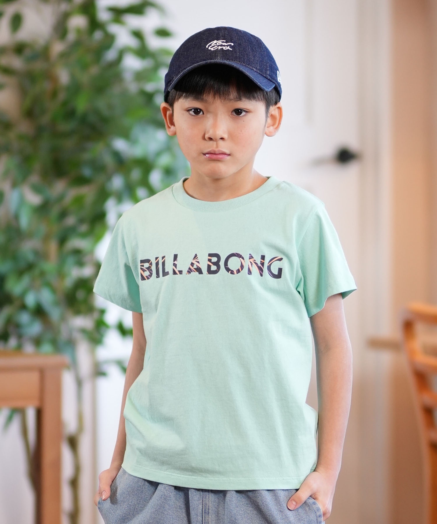 BILLABONG ビラボン 半袖 Tシャツ キッズ ジュニア 子供 ロゴ UNITY