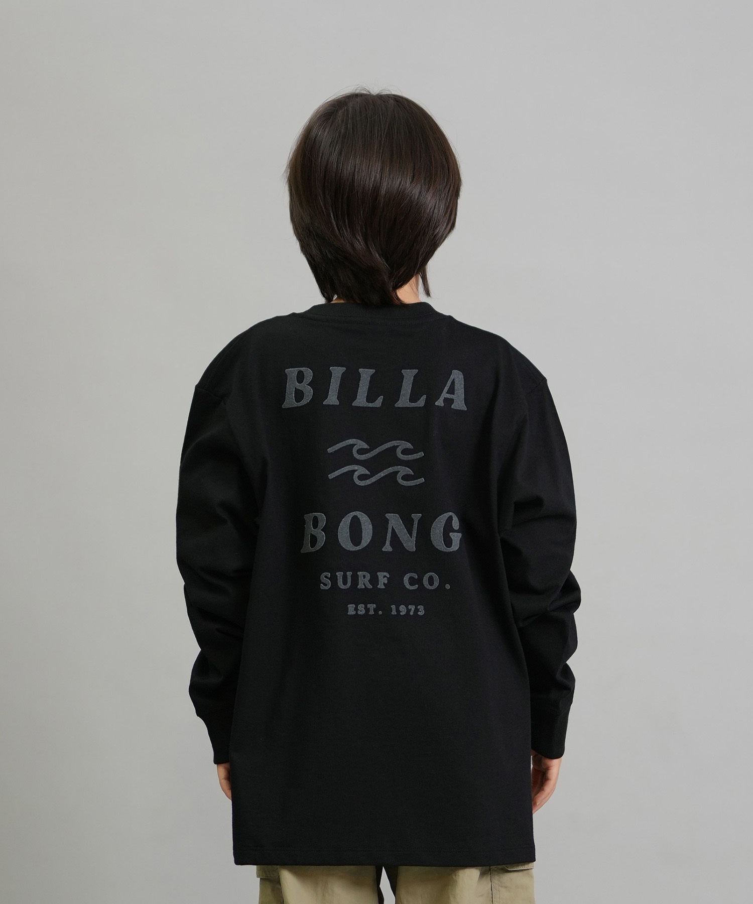 BILLABONG ビラボン 長袖 Tシャツ ロンT キッズ ジュニア 子供 ロゴ