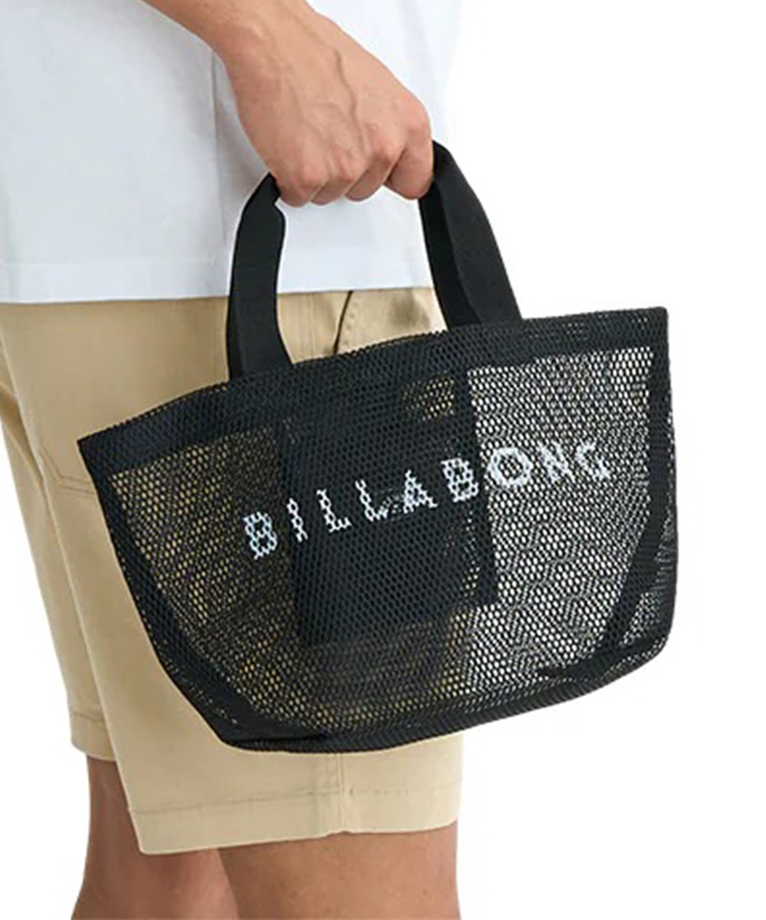 BILLABONG ビラボン バッグ ロゴ メッシュ MESH MINI TOTE BAG