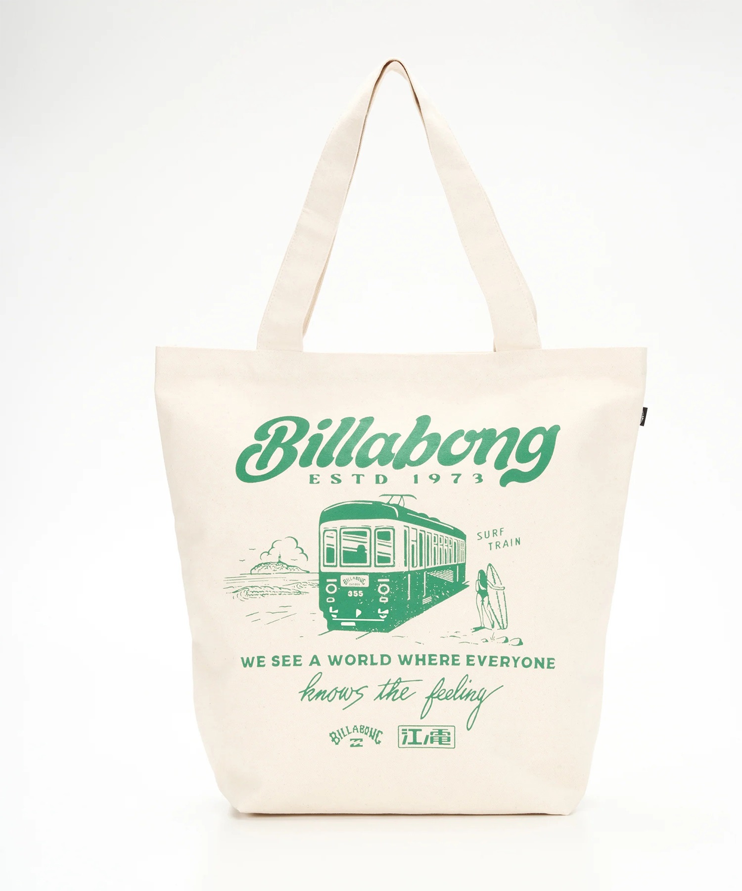 BILLABONG ビラボン トートバッグ 江ノ電 × BILLABONG ENODEN TOTE BAG