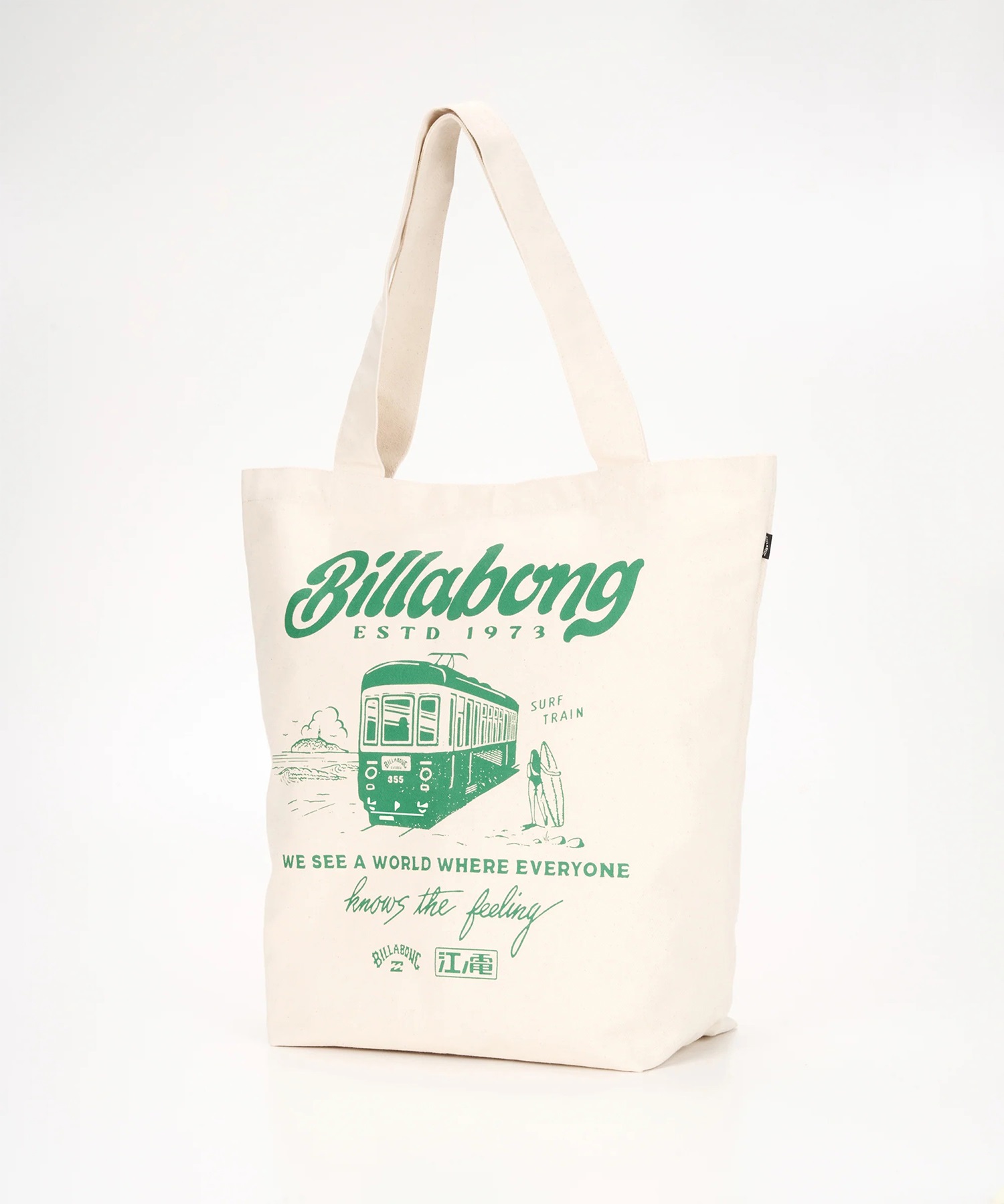 BILLABONG ビラボン トートバッグ 江ノ電 × BILLABONG ENODEN TOTE BAG 