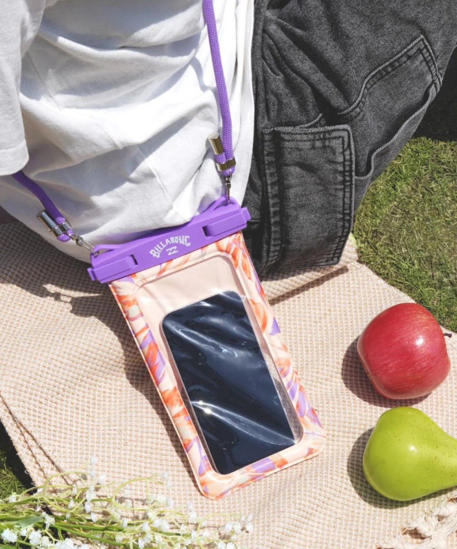 BILLABONG ビラボン スマホケース 防水 ロゴ WATER PROOF CASE