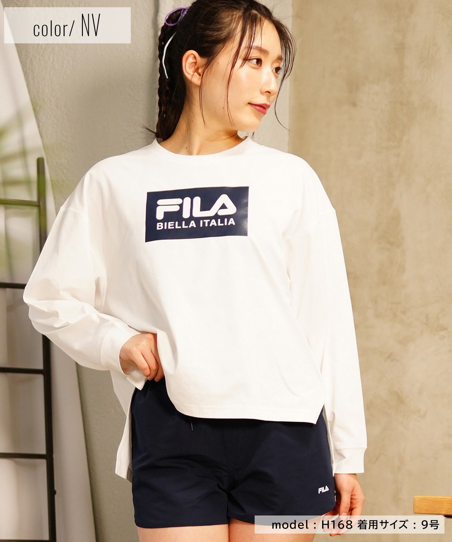 FILA フィラ 4点セット 水着 レディース 325050 セット水着｜ムラサキ