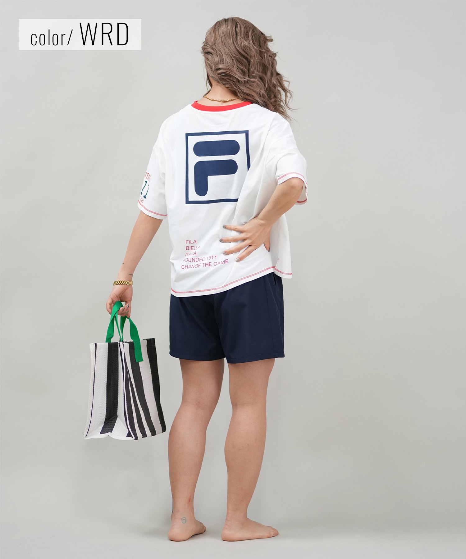 【新品　FILA水着レディース　水陸両用　17LLサイズ】水着4点セット FILA 水陸両用水着4点セット 通販【ニッセン】
