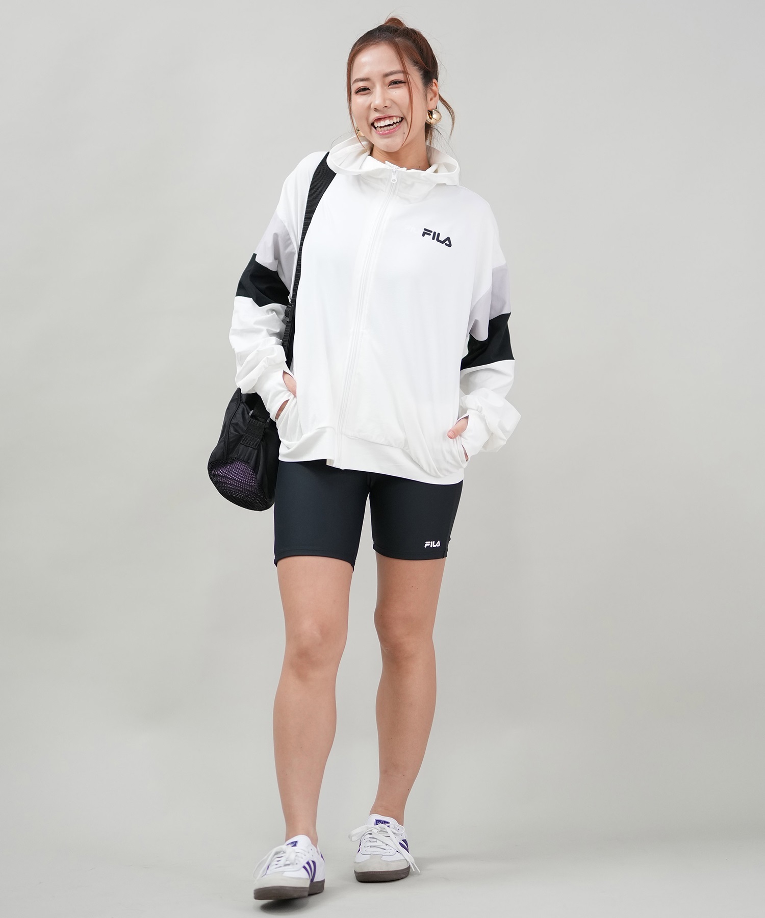 FILA フィラ 4点セット 水着 レディース 325061 セット水着｜ムラサキ