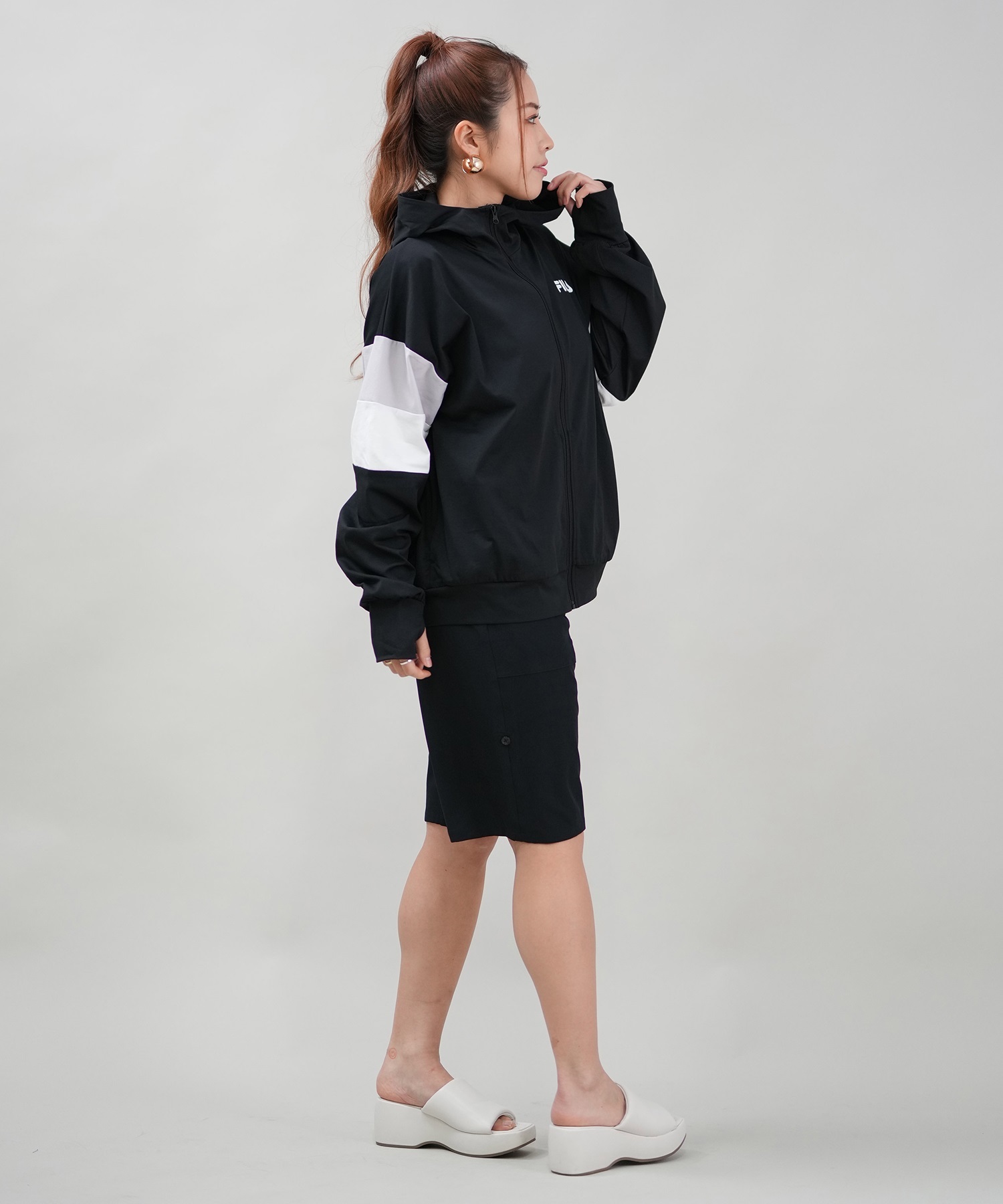 FILA フィラ 4点セット 水着 レディース 325061 セット水着｜ムラサキ