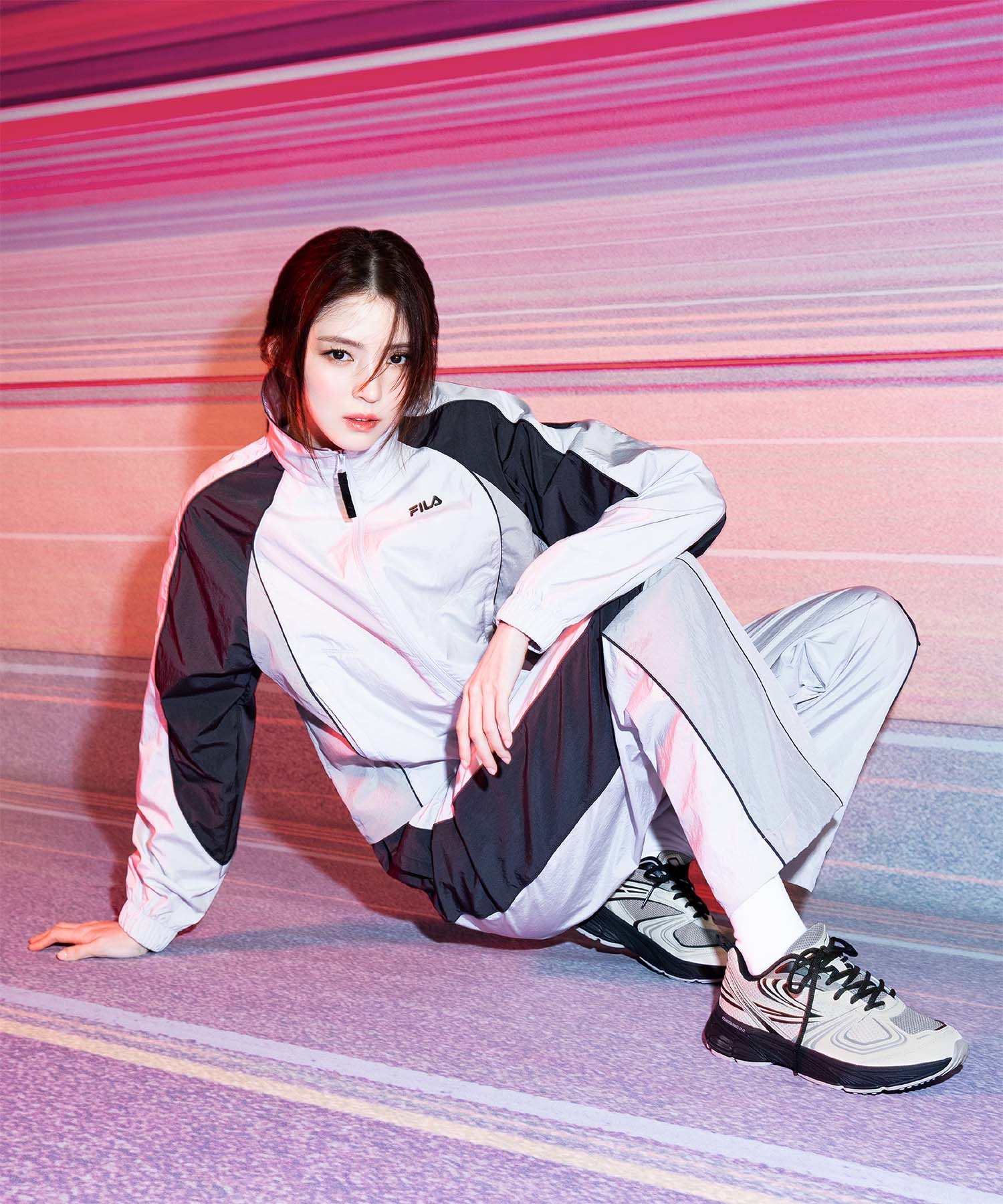 【FILA】INTERUN [正規品 / 関税・送料込み] 1RM02699G013 ◇正規品◇FILA INTERUN WHITE PINK◇関税/送料無料◇人気商品