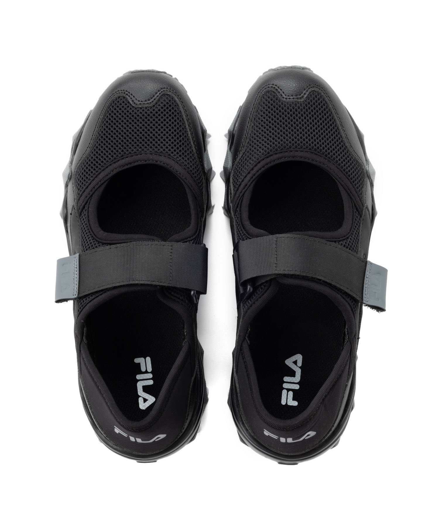 FILA フィラ スニーカー レディース メリージェーン FILA OAKMONT RECOVER オークモント リカバー USS25014003(BLK-23.0cm)