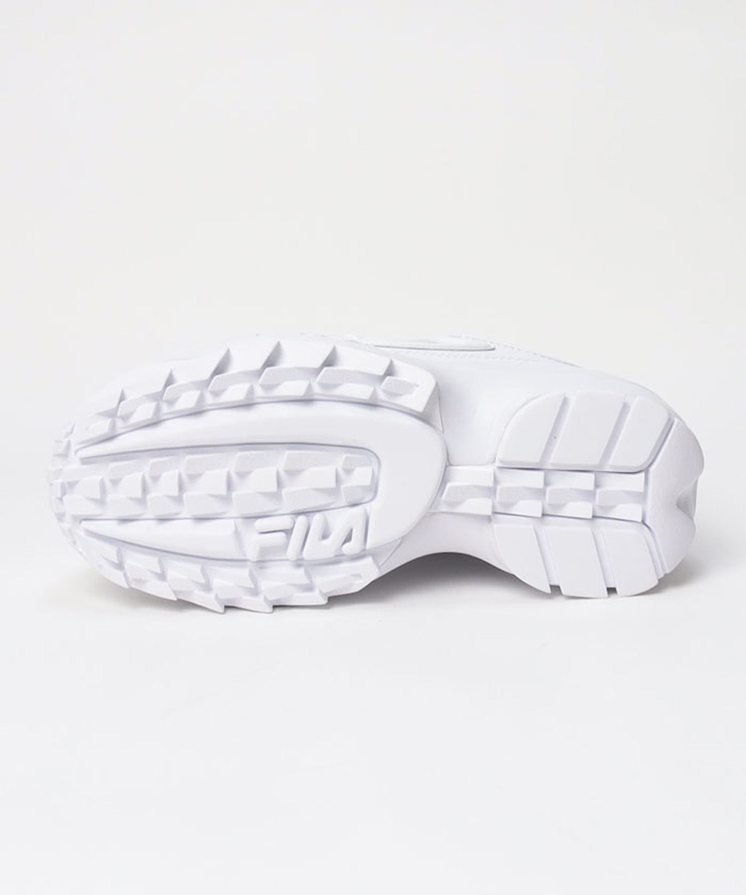 FILA フィラ スニーカー レディース 厚底 脚長 Disruptor 2 Wedge ディスラプター 2 ウェッジ WFW22044125(WHITE-22.5cm)