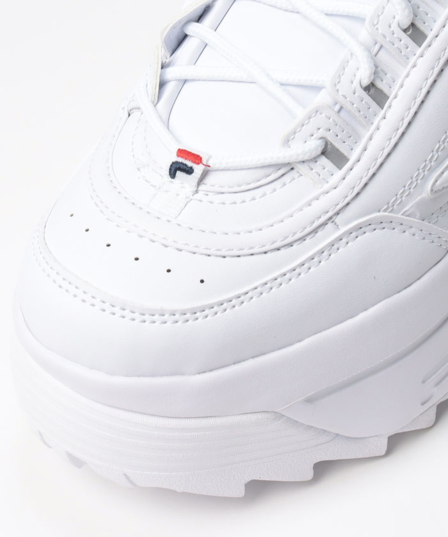FILA フィラ スニーカー レディース 厚底 脚長 Disruptor 2 Wedge ディスラプター 2 ウェッジ WFW22044125(WHITE-22.5cm)