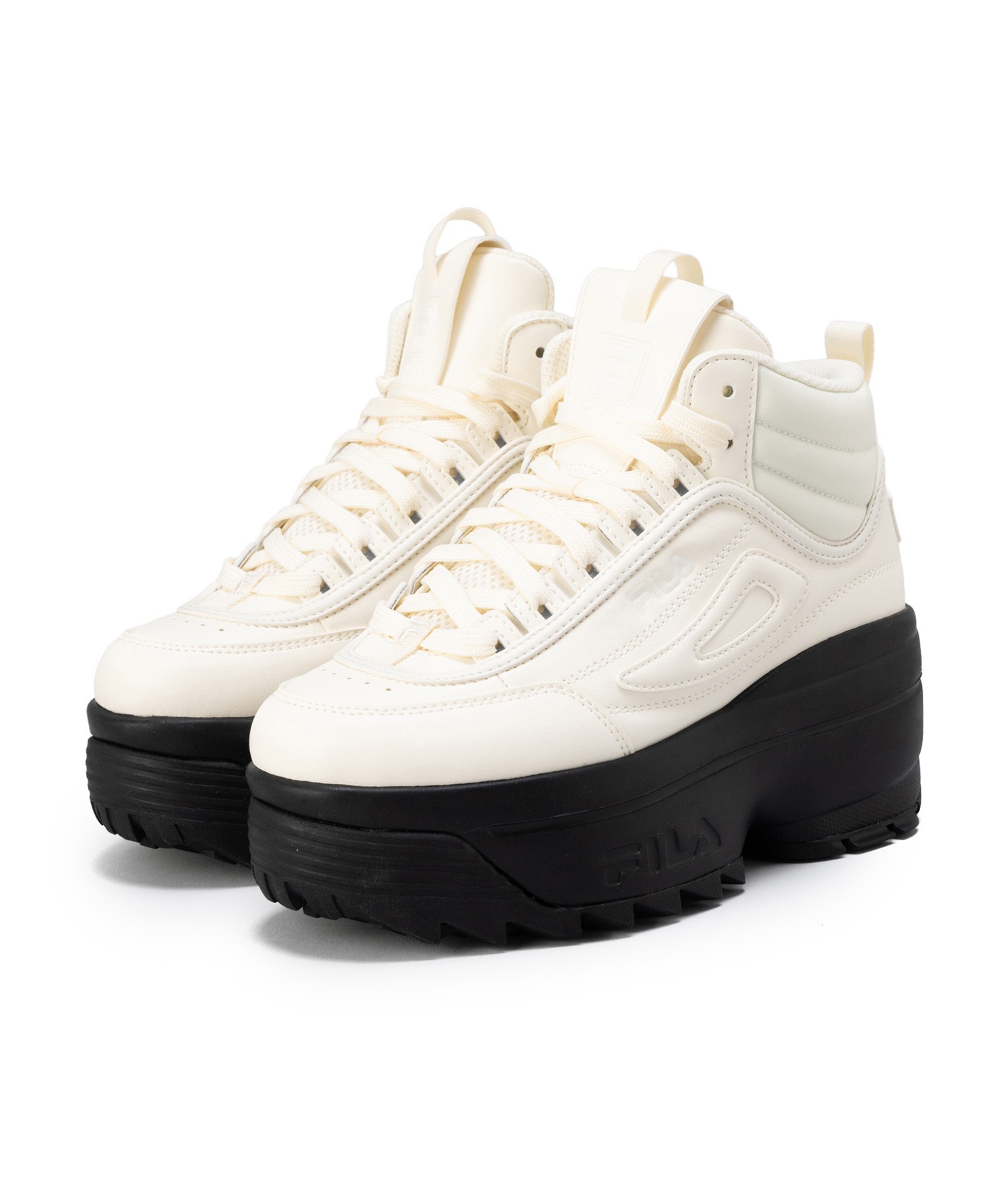 FILA フィラ スニーカー レディース 厚底 DISRUPTOR II WEDGE MID 