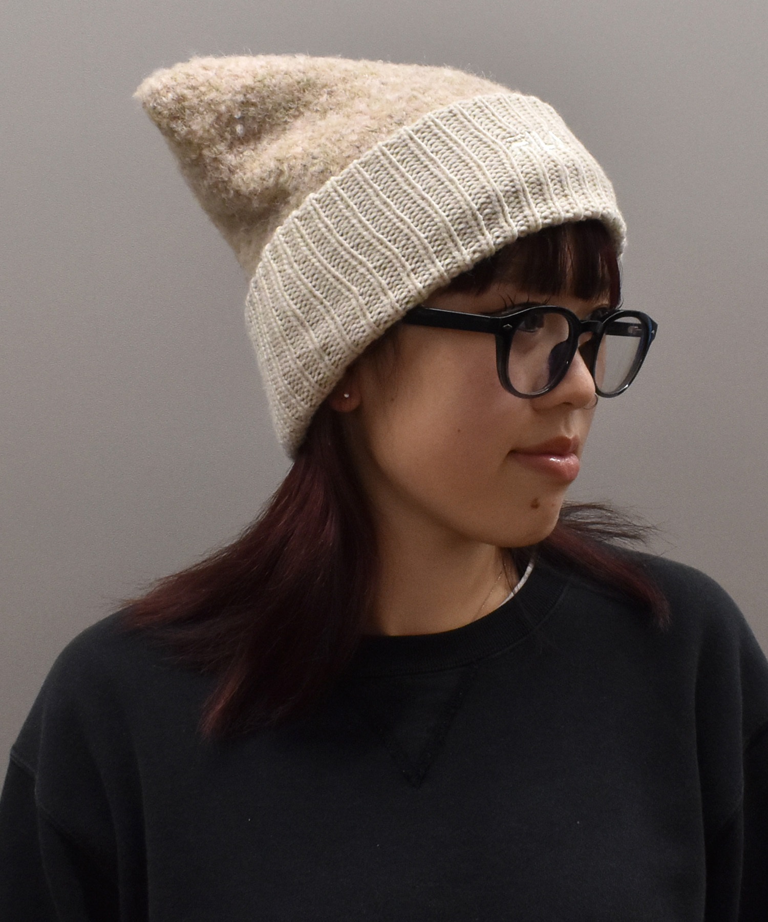 FILA フィラ ビーニー ニットキャップ ニット帽 帽子 猫耳 キャット