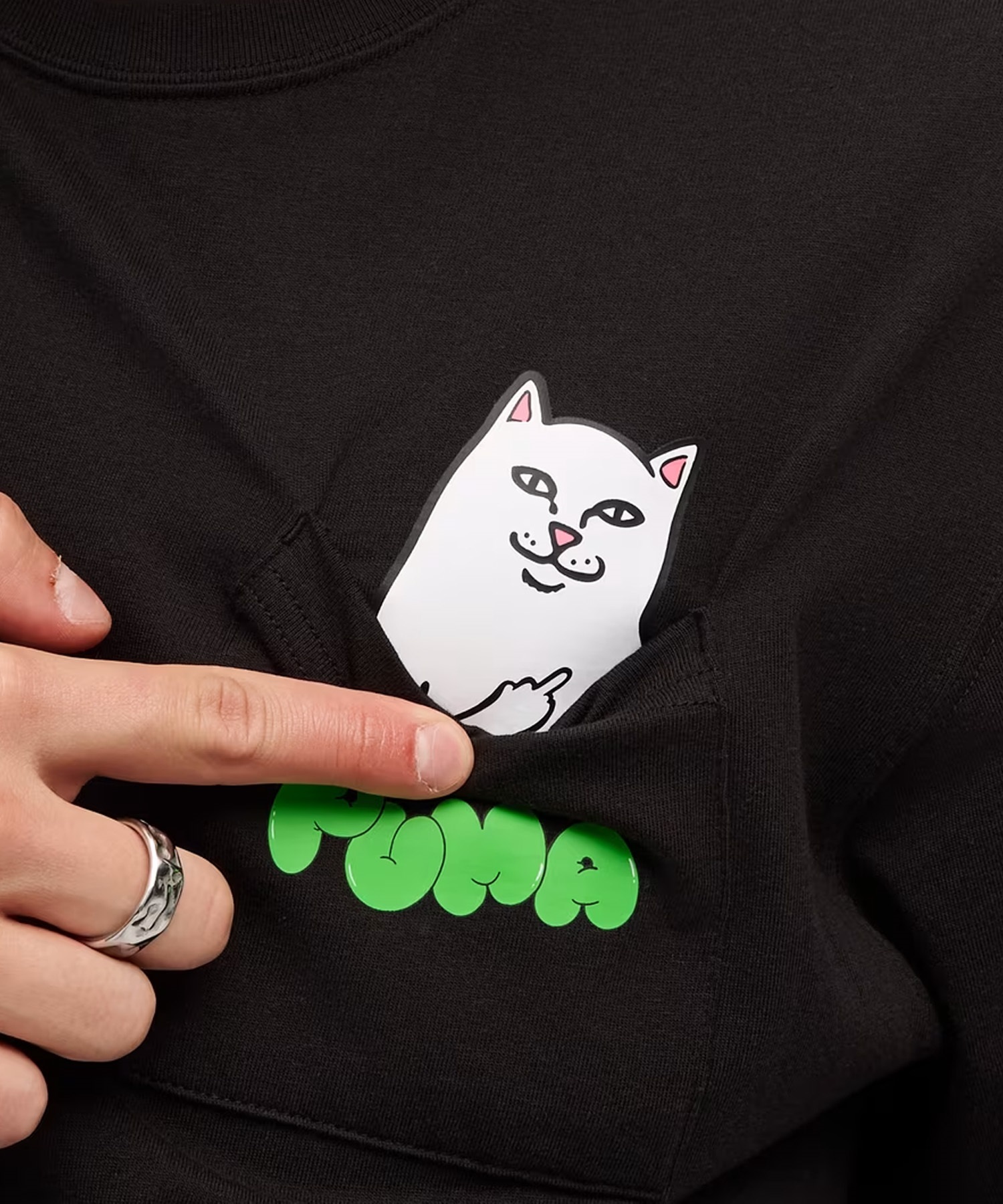 9月27日発売 PUMA プーマ RIPNDIP リップンディップ コラボ メンズ リラックスド ポケット 半袖 Tシャツ 633779 ショートスリーブ オンラインストア 通販