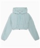 PUMA プーマ パーカー レディース ジップアップパーカー クロップド丈 WARDROBE WOVEN JACKET 633599(87-M)