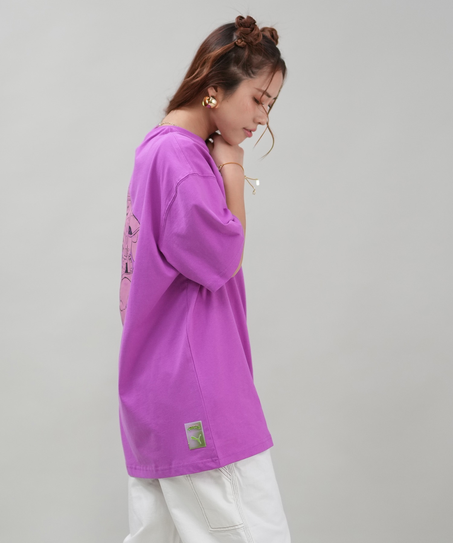 PUMA X TMNT RAPHIC ミュータントタートルズ 半袖 Tシャツ レディース