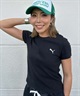 PUMA プーマ 半袖 Tシャツ レディース ミニTシャツ ワードローブ ESS リブ スリム 半袖 Tシャツ 631805(01-S)