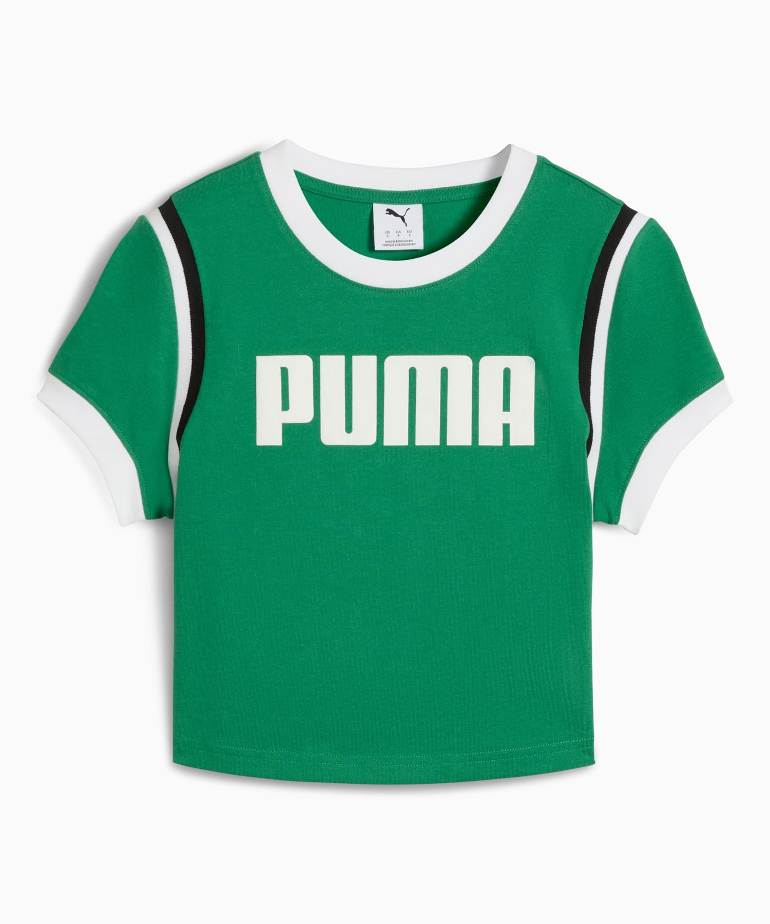 PUMA プーマ 半袖 Tシャツ レディース ミニT クロップド丈