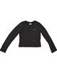 PUMA プーマ ロンT レディース BLACKPINK ロゼ 韓国 クロップド丈 ショート丈 PUMA X ROSE SLIM LONGSLEEVE TE 633805(01-XS)