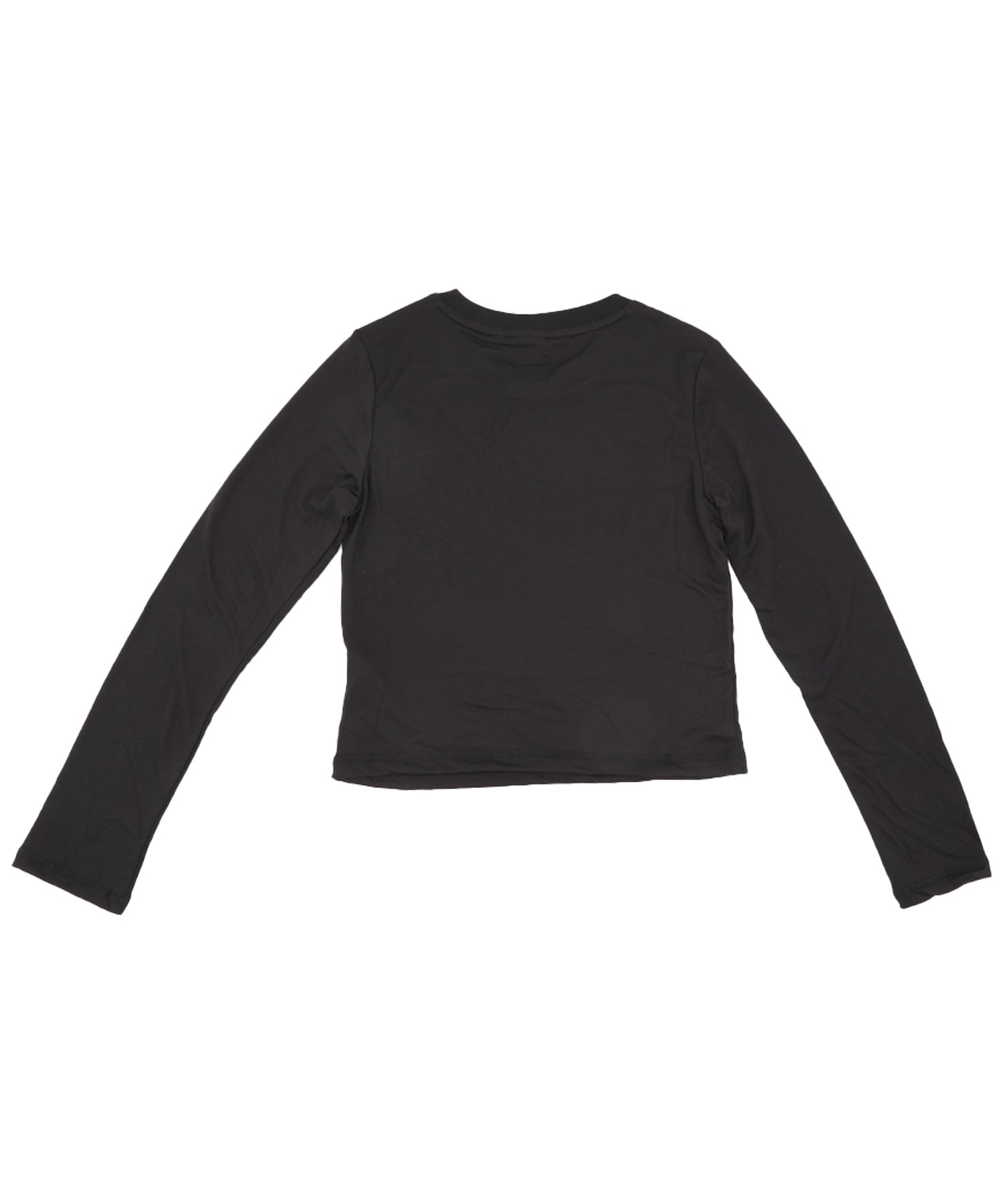 PUMA プーマ ロンT レディース BLACKPINK ロゼ 韓国 クロップド丈 ショート丈 PUMA X ROSE SLIM LONGSLEEVE TE 633805(01-XS)