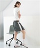PUMA プーマ ハーフパンツ ショートパンツ レディース スカート付 シンプル ロゴ 633252(19-M)