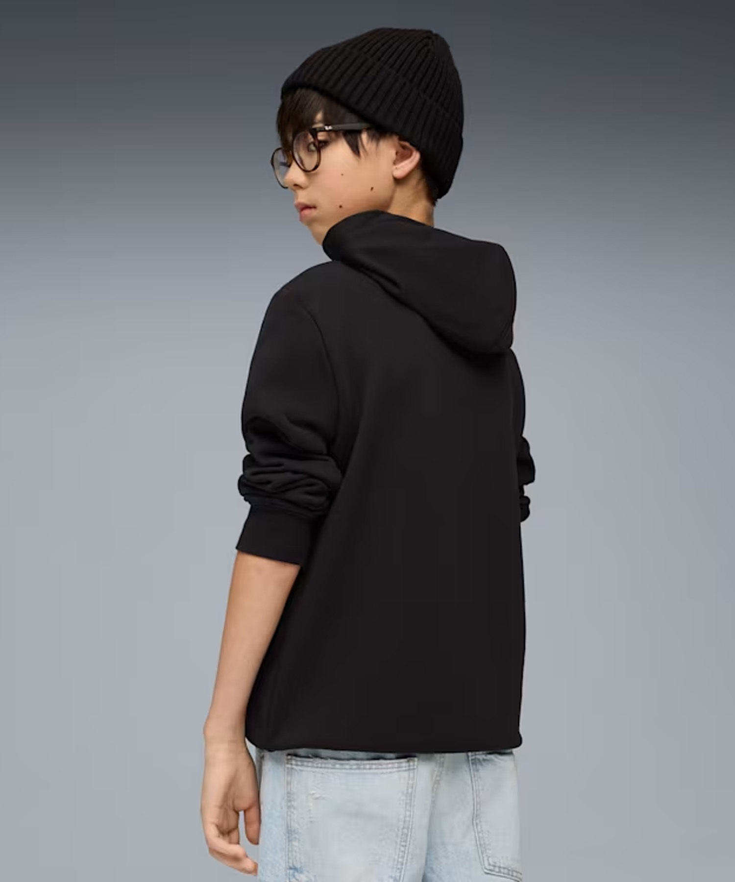 PUMA プーマ プルオーバー パーカー キッズ ジュニア 子供