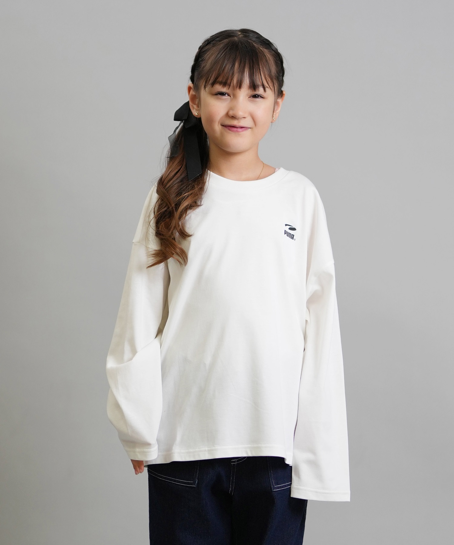 PUMA SKATEBOARDING プーマ スケートボーディング 長袖 Tシャツ キッズ