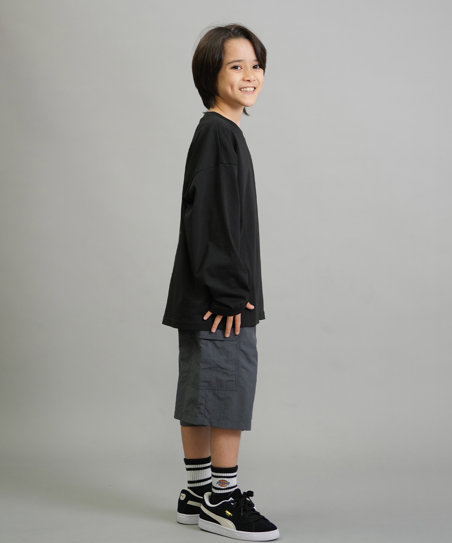 PUMA SKATEBOARDING プーマ スケートボーディング 長袖 Tシャツ キッズ