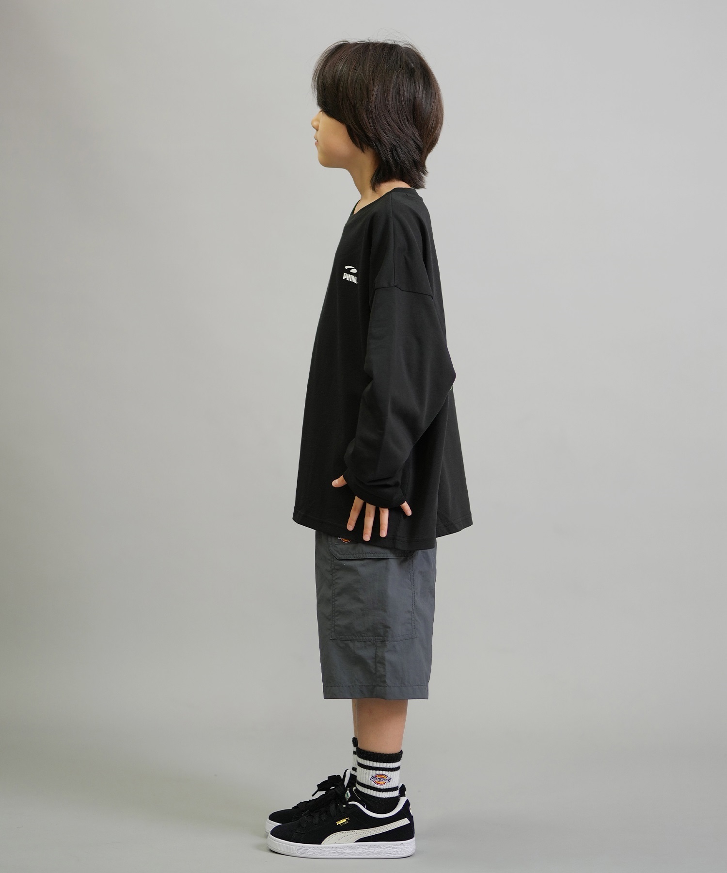 PUMA SKATEBOARDING プーマ スケートボーディング 長袖 Tシャツ キッズ