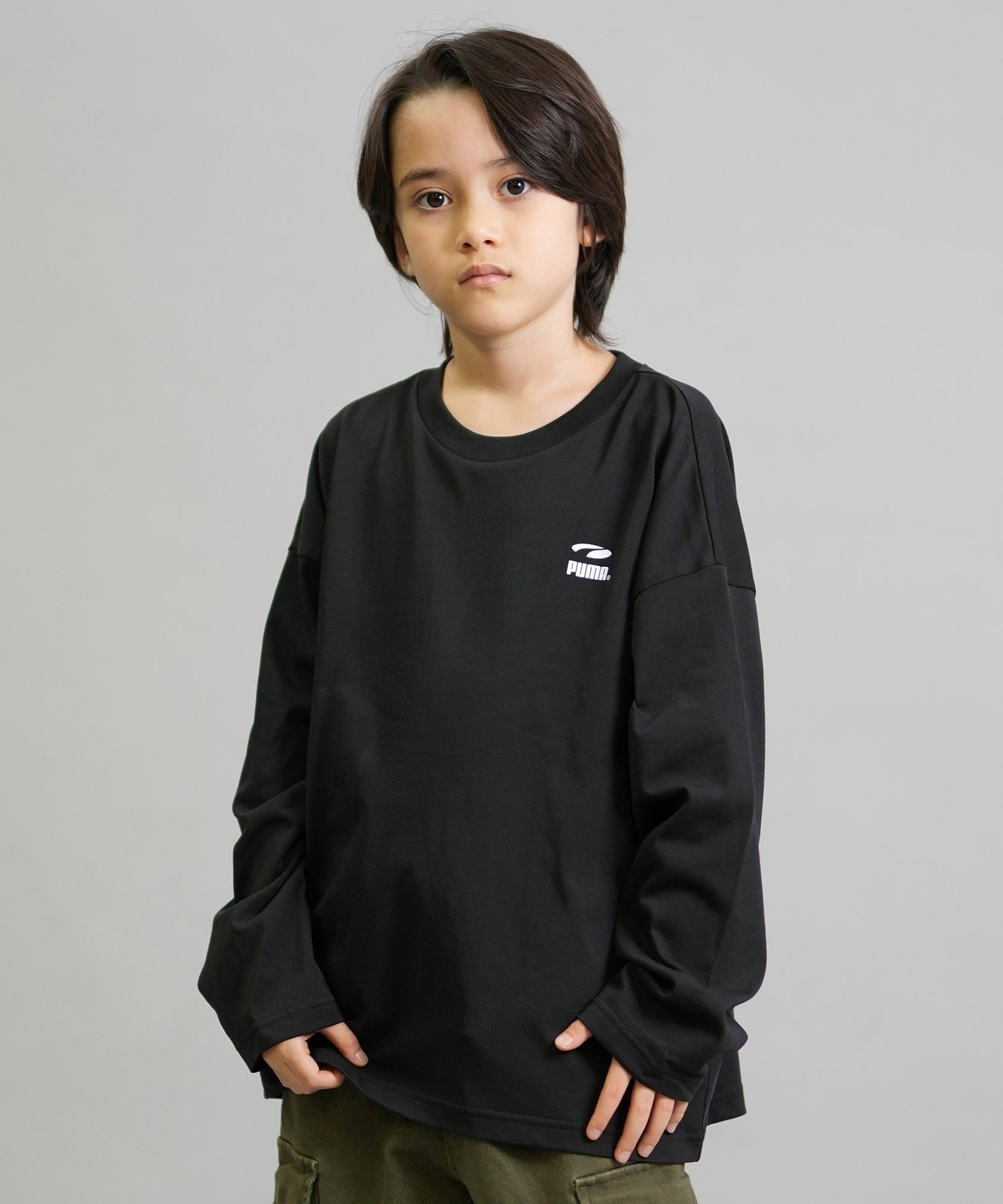 PUMA SKATEBOARDING プーマ スケートボーディング 長袖 Tシャツ キッズ